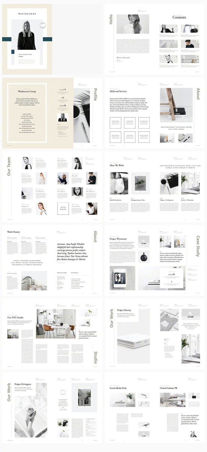 國際范雜志排版設計與網頁網站設計的藝術融合